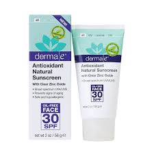 Derma E - Antioxidant Natural Sunscreen with Clear Zinc 4 oz