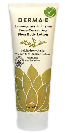 Derma E - Correcting Shea Body Lotion - Lemongrass and Thyme 8 oz       TEMPORARILY UNAVAILABLE