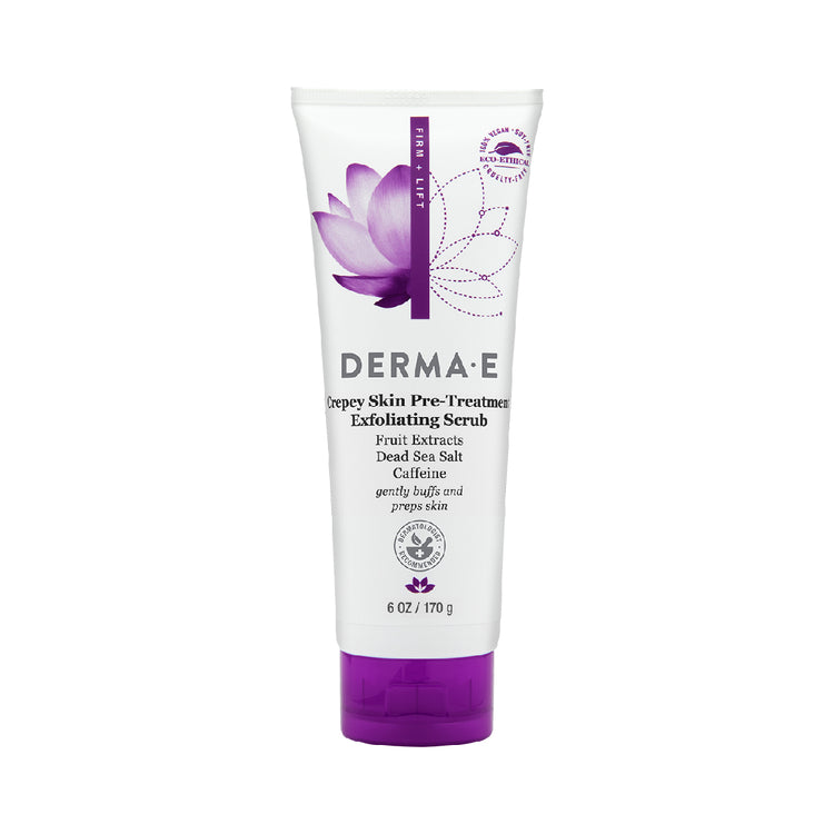 Derma E - Crepey Skin Pre-Treatment Exfoliating Scrub 6 ounce