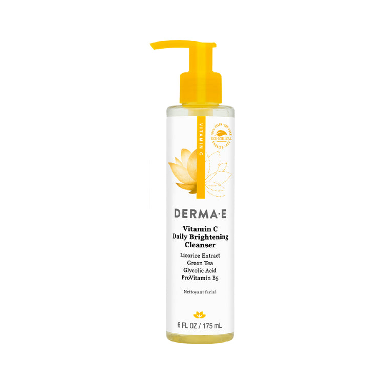 Derma E - Even Tone Brightening Cleanser with Licorice Extract & Vitamins B3 & C 6 ounce