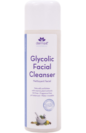 Derma E - Glycolic Facial Cleanser w/Marine Plant Extract 8 oz-OUT OF STOCK