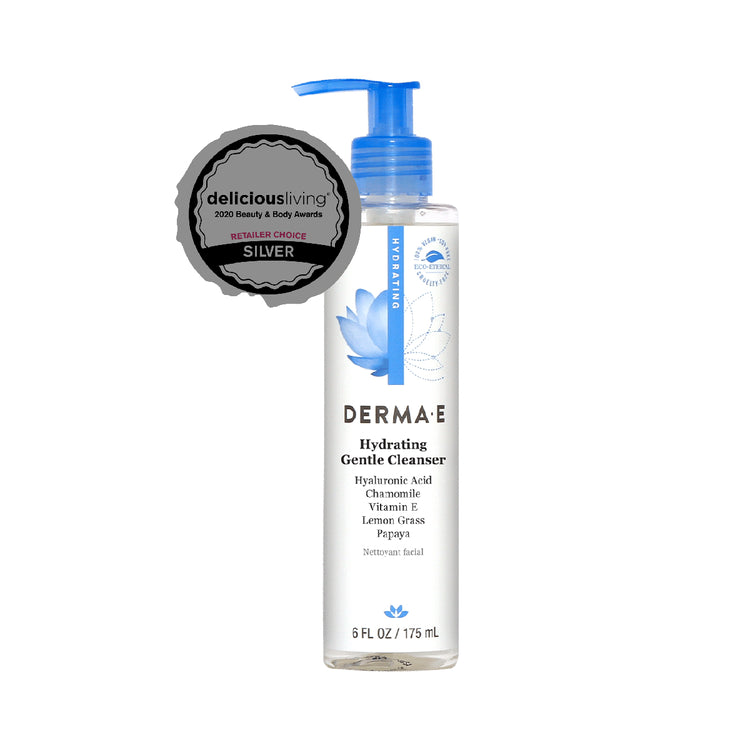 Derma E - Hydrating Cleanser with Hyaluronic Acid 6 ounce