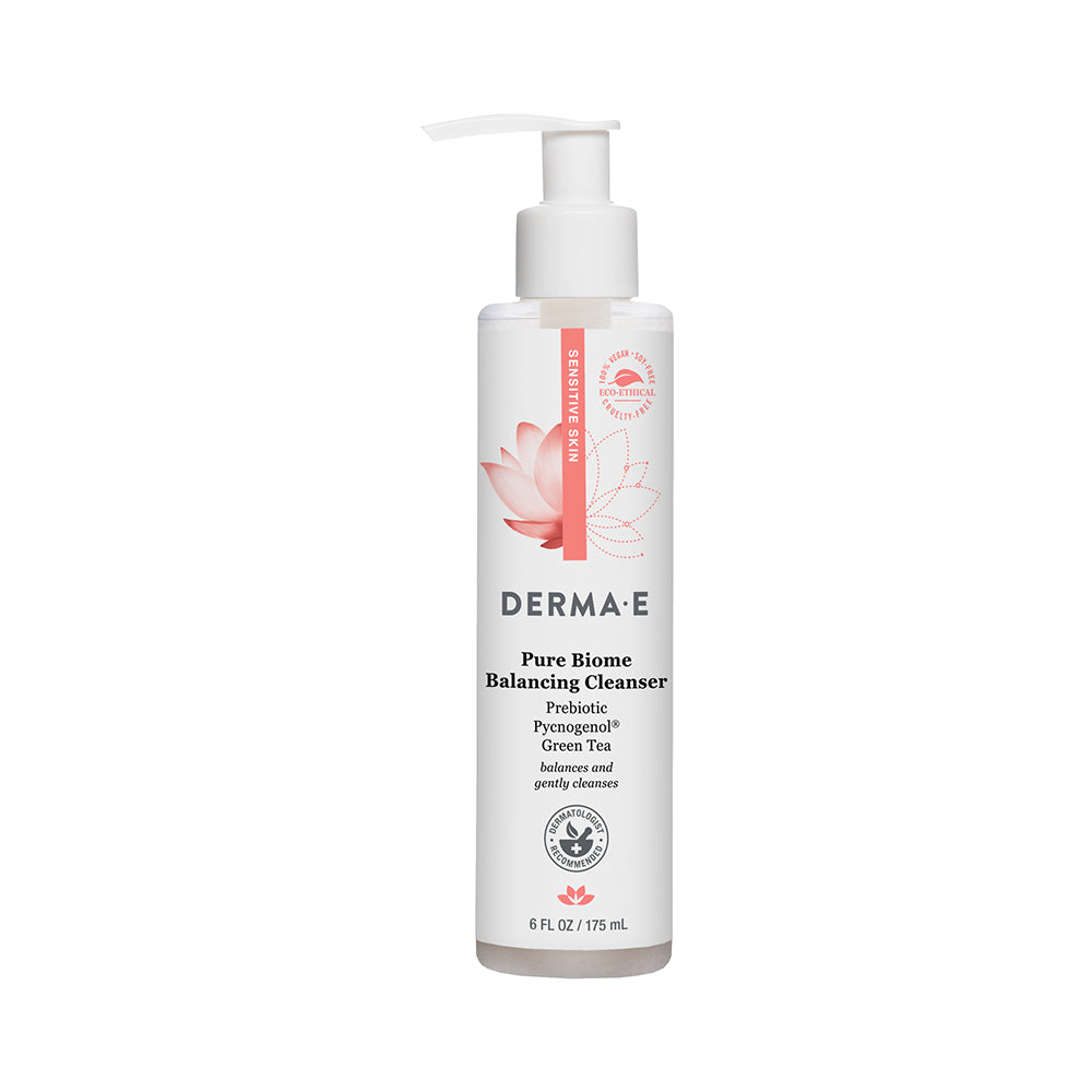 Derma E - Pure Biome Balancing Cleanser 6 ounce