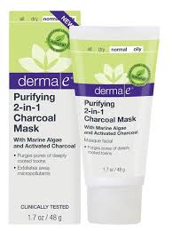 Derma E - Purifying Charcoal Mask 1.7 oz     TEMPORARILY UNAVAILABLE