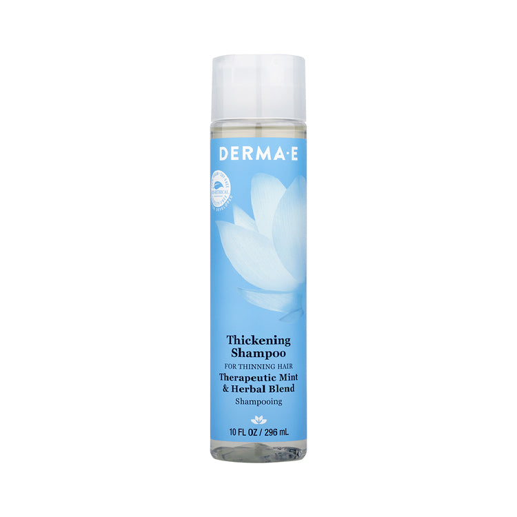 Derma E - Therapeutic Mint & Herbal Thickening Shampoo 10 ounce