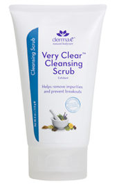 Derma E - Very Clear Cleansing Scrub 4 oz