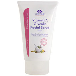 Derma E - Vitamin A Glycolic Face Scrub 4 oz