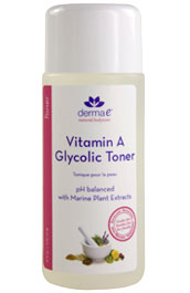 Derma E - Vitamin A Glycolic Toner 6 Oz     TEMPORARILY UNAVAILABLE