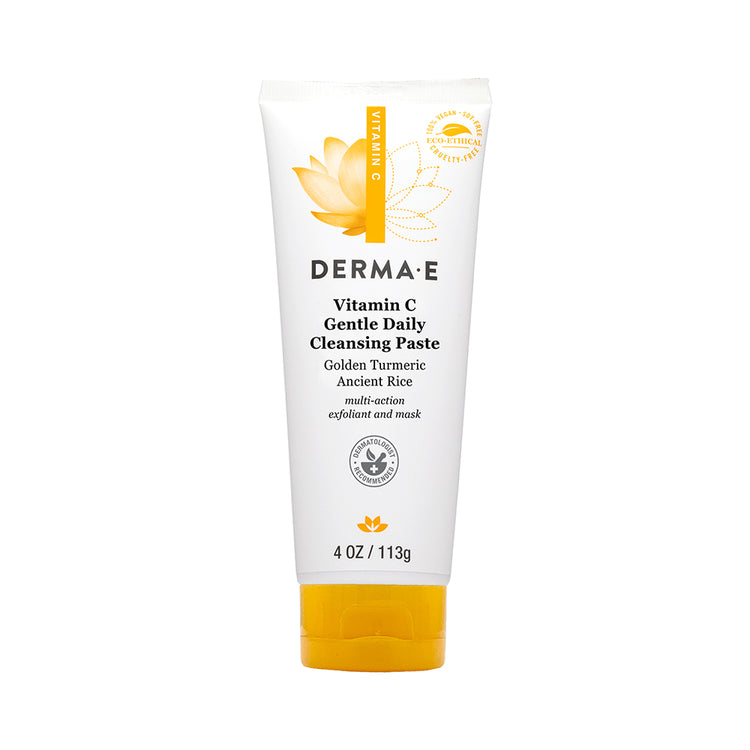 Derma E - Vitamin C Gentle Daily Cleansing Paste 4 ounce