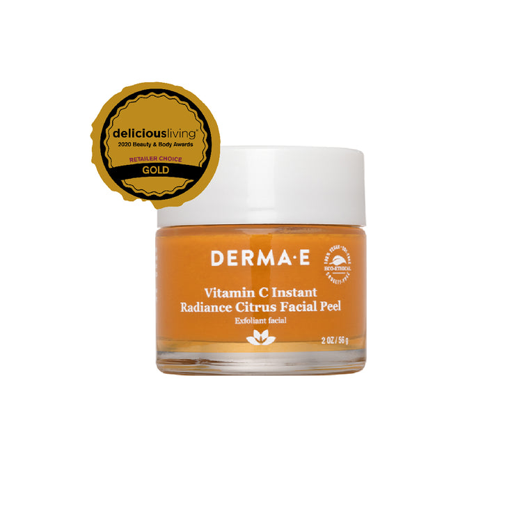 Derma E - Vitamin C Instant Radiance Citrus Facial Peel 2 ounce