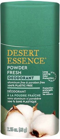Desert Essence Deodorant Fresh Powder 2.25Oz