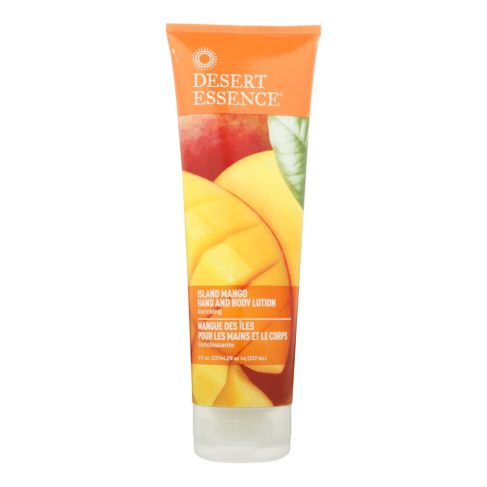 Desert Essence - Hand & Body Lotion Island Mango 8 OZ-UNAVAILABLE