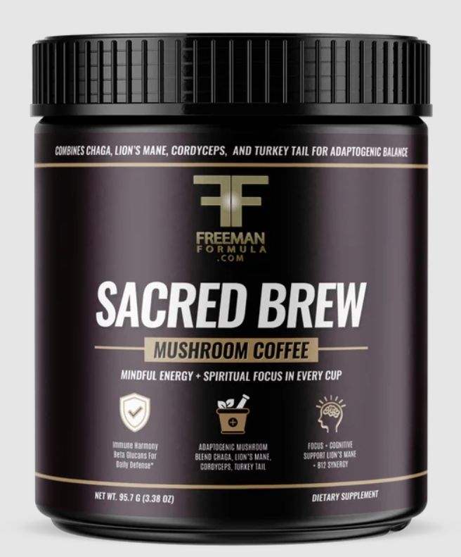 Freeman Formula Scared Brew Mushroom Coffee 97.5g 30 servings