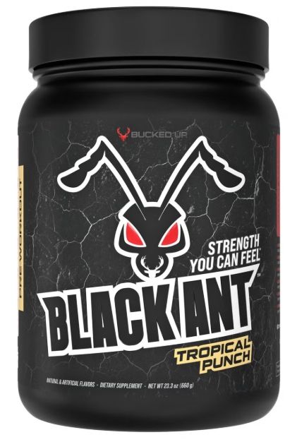 Bucked Up Blank Ant 20/40 Servings Tropical Punch Flavor 23oz 