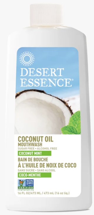 Desert Essence Mouthwash Coconut Oil 16Fo