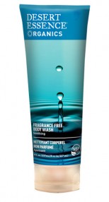 Desert Essence - Organics Unscented Body Wash 8 oz