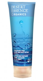 Desert Essence - Organics Unscented Hand & Body Lotion 8 oz-OUT OF STOCK
