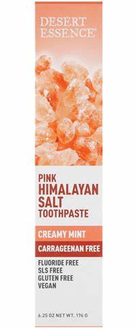 Desert Essence - Toothpaste Pink Himalayan Salt Creamy Mint Flavor 6.25oz-UNAVAILABLE