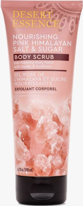 Desert Essence Scrub Body Pink Himalayan Salt & Sugar 6.7fl.oz.