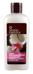 Desert Essence - Shine & Refine Hair Lotion-Coconut 6.4 oz