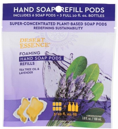Desert Essence Soap Pods Refill  Lavender 3.8fl.oz.
