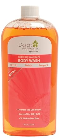 Desert Essence - Spa Series Body Wash Relaxing Awapuhi Refill 16 oz
