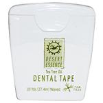 Desert Essence - Tea Tree Oil Waxed Dental Floss Tape 30 yard