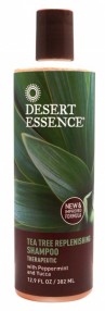 Desert Essence - Tea Tree Replenishing Shampoo Therapeutic 12 oz