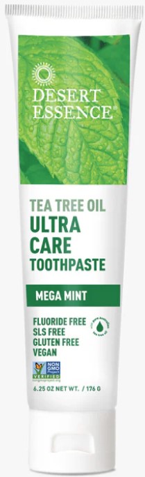 Desert Essence Toothpast Ultra Care Tea Tree Oil Mega Mint 6.25oz