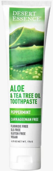 Desert Essence Toothpaste Tea Tree Aloe 6.25oz