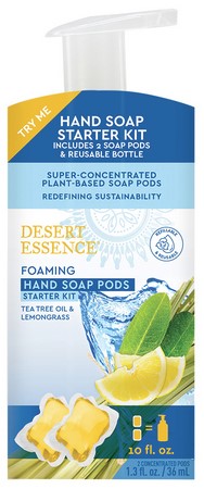 Desert Essence Wash Hand Foam Lemongrass 1.3fl.oz.