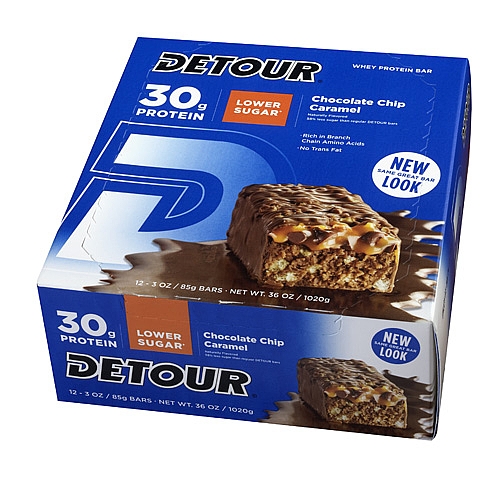 Detour Low Sugar Chocolate Chip Caramel 12 Bars TEMPORARELY UNAVAILABLE