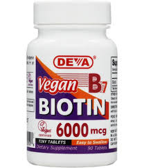 Deva Vegan Biotin 6,000 mcg 90 tab