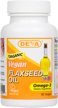 Deva Vegan Flaxseed Oil (Omega-3) 90 VCAP