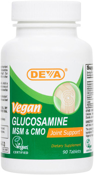 Deva Vegan Glucosamine-MSM-CMO Joint Support 90 TAB-OUT OF STOCK
