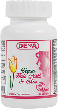 Deva Vegan Hair-Nails-Skin Support 90 TAB