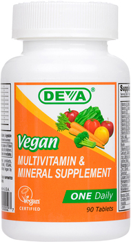 Deva Vegan 1-A-Day Multi 90 tab