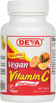 Deva Vegan Natural Vitamin C 90 TAB-OUT OF STOCK