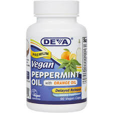 Deva Vegan Peppermint Oil (Delayed Release) 90 Veg Cap 90vcap-OUT OF STOCK