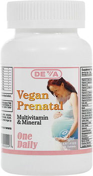 Deva Vegan Prenatal Multivitamin & Mineral One Daily 90 TAB