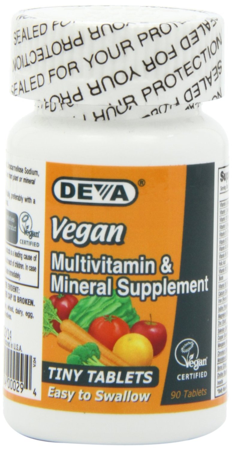 Deva Vegan Tiny Tab Multivitamin 90 Tabs