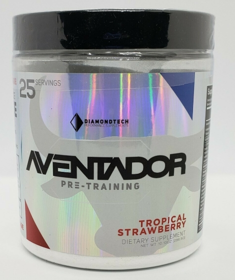 Diamondtech Perform - Aventador Pre Workout 25 Servings Tropical Strawberry Flavor