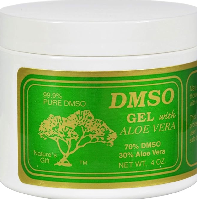 Nature's Gift DMSO Gel with Aloe Vera (70% DMSO 30% Aloe Vera)  4oz 