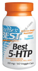 Doctors Best - 5 HTP 100mg 60 vgc