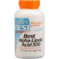 Doctors Best - Alpha Lipoic Acid 300mg 180 vgc