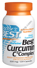 Doctors Best - Curcumin W/ Bioperine 120 cap