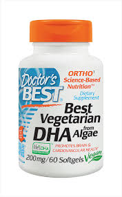 Doctors Best - DHA 200mg Vegetarian 60 sfg