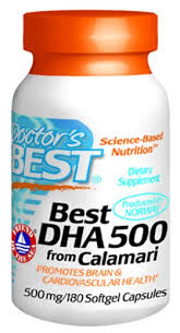 Doctors Best - DHA 500 from Calamari 180 sfg-UNAVAILABLE