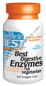 Doctors Best - Digestive Enzymes 90 vgc