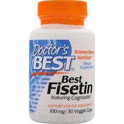 Doctors Best - Fisetin w/ Cognisetin 100mg 30 vgc